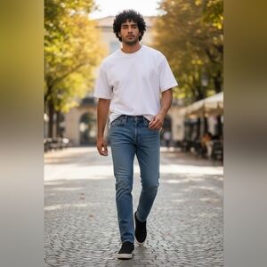 Levi's Men's 505  Size 38/ 34 Blue Jeans